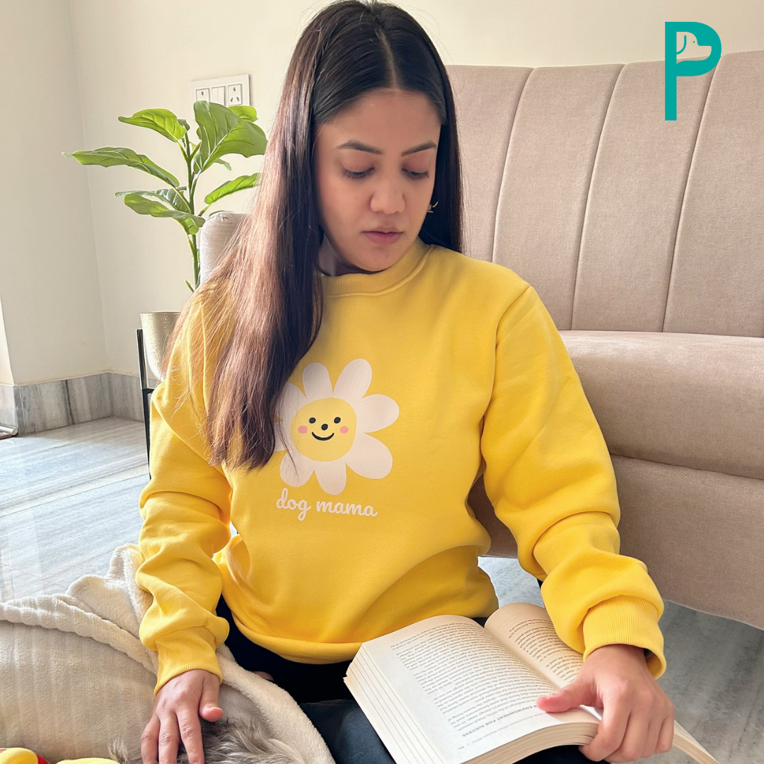 Dog Mama Hooman Fleece Sweatshirt