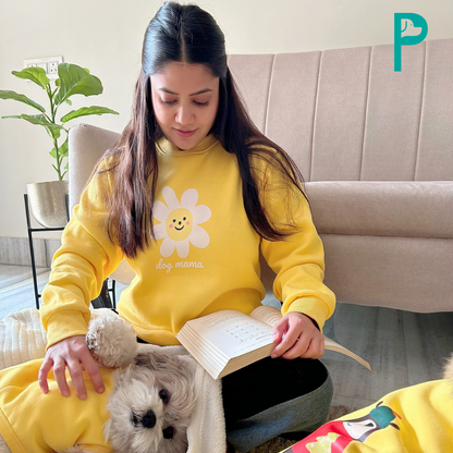 Dog Mama Hooman Fleece Sweatshirt