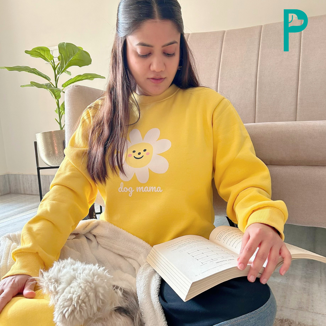 Dog Mama Hooman Fleece Sweatshirt