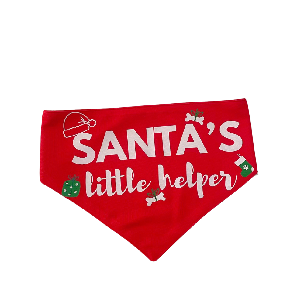Santa's Little Helper Bandana