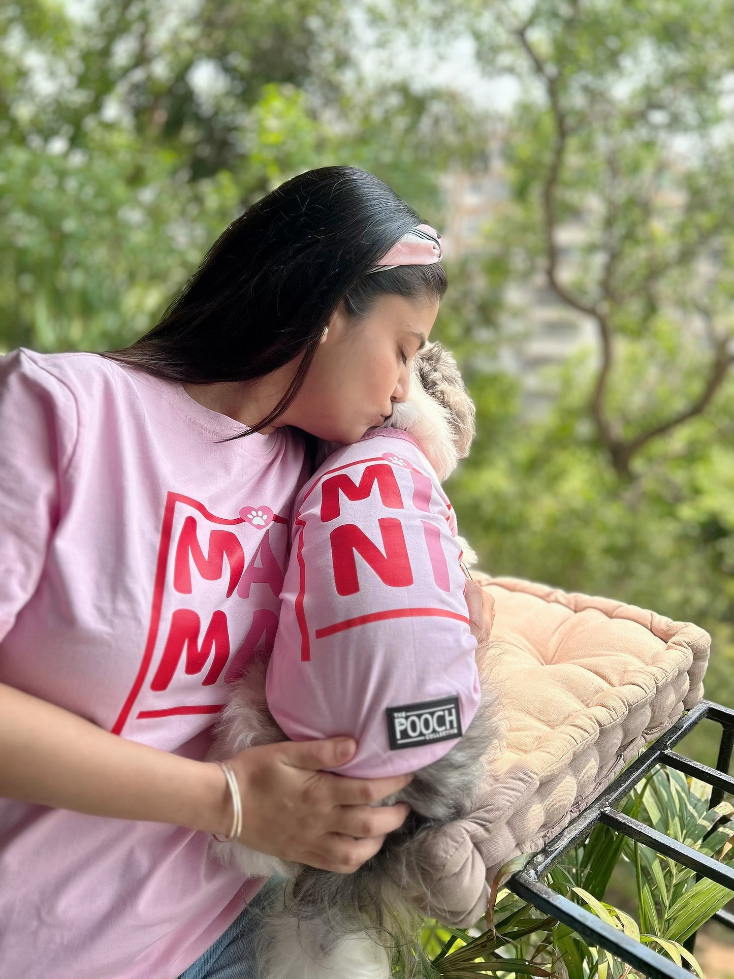 Twinning Mama T-shirt Baby Pink