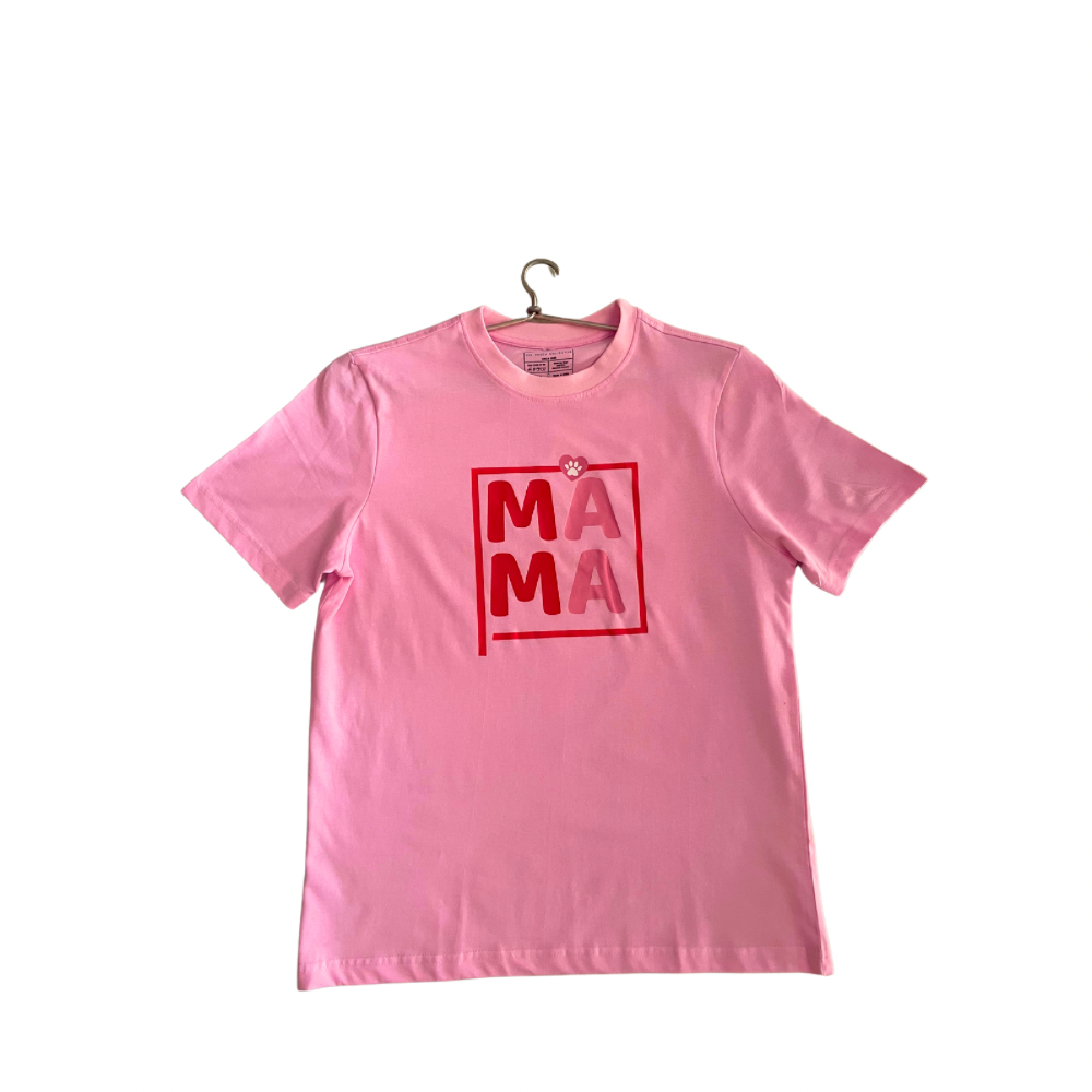 Twinning Mama T-shirt Baby Pink