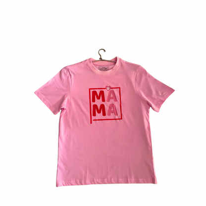 Twinning Mama T-shirt Baby Pink